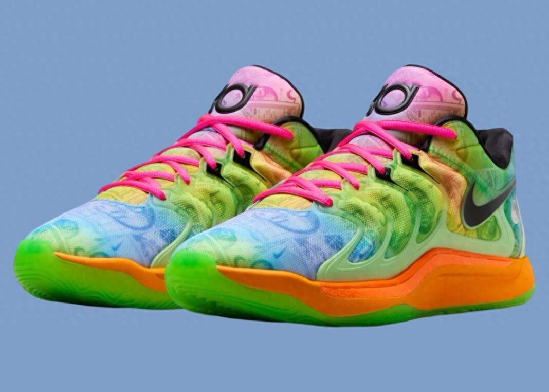 明星”配色释出以醒目的渐变鞋面脱颖而出千亿国际平台Nike KD 17“全