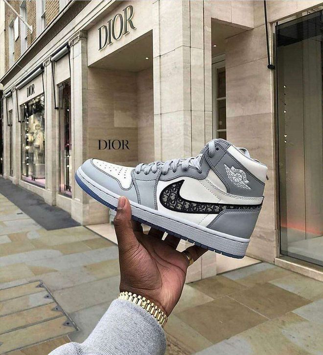 x AJ1」天价神鞋们还在偷偷涨价涨到5w一双！「LV x 耐克、迪奥(图8)